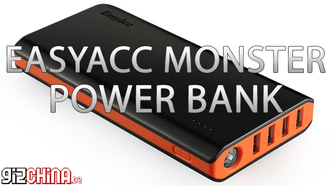 EasyAcc Monster 20000mAh Power Bank Review / Test