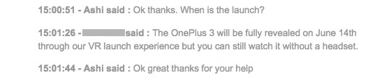 OnePlus 3 Launch am 14. Juni?