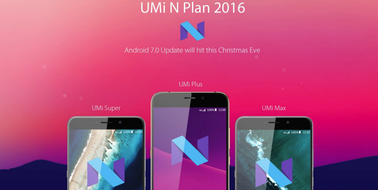 UMi plant Android N Upgrades