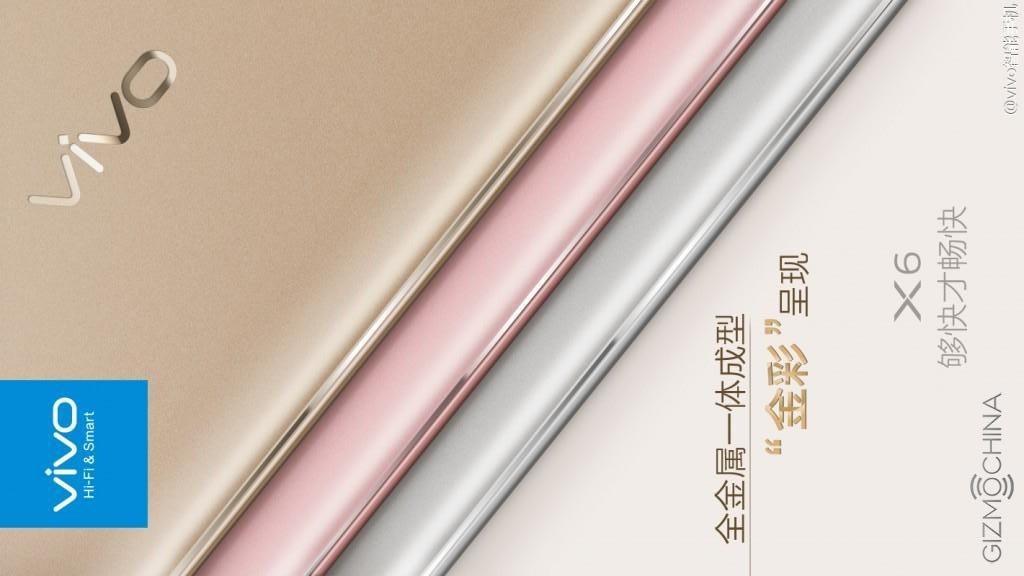 Vivo X6: Metallgehäuse & Fingerprint Scanner