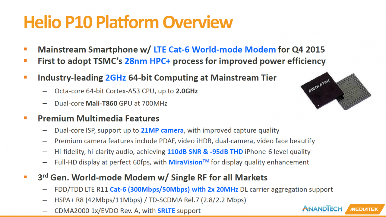 Freut euch auf 100 Mediatek Helio P10 Smartphones