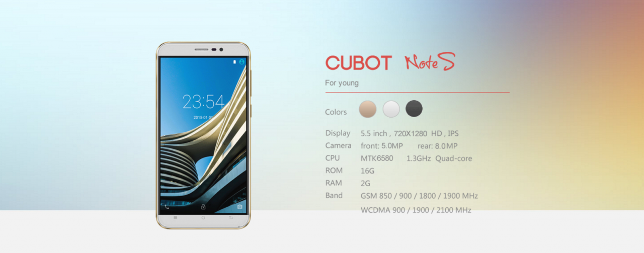 Cubot Note S: Budget Phablet für 70 Dollar