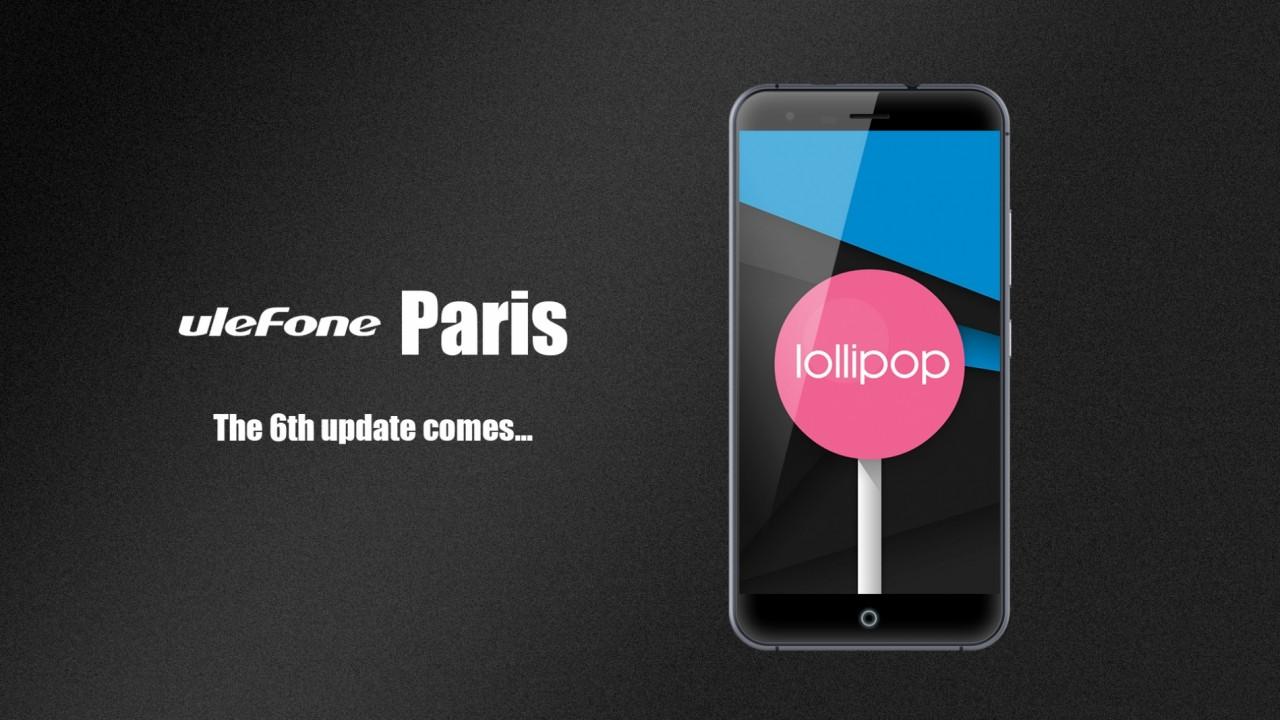 Neues OTA Update für das Ulefone Paris