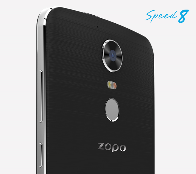 Zopo veröffentlicht Speed 8 Render in Schwarz