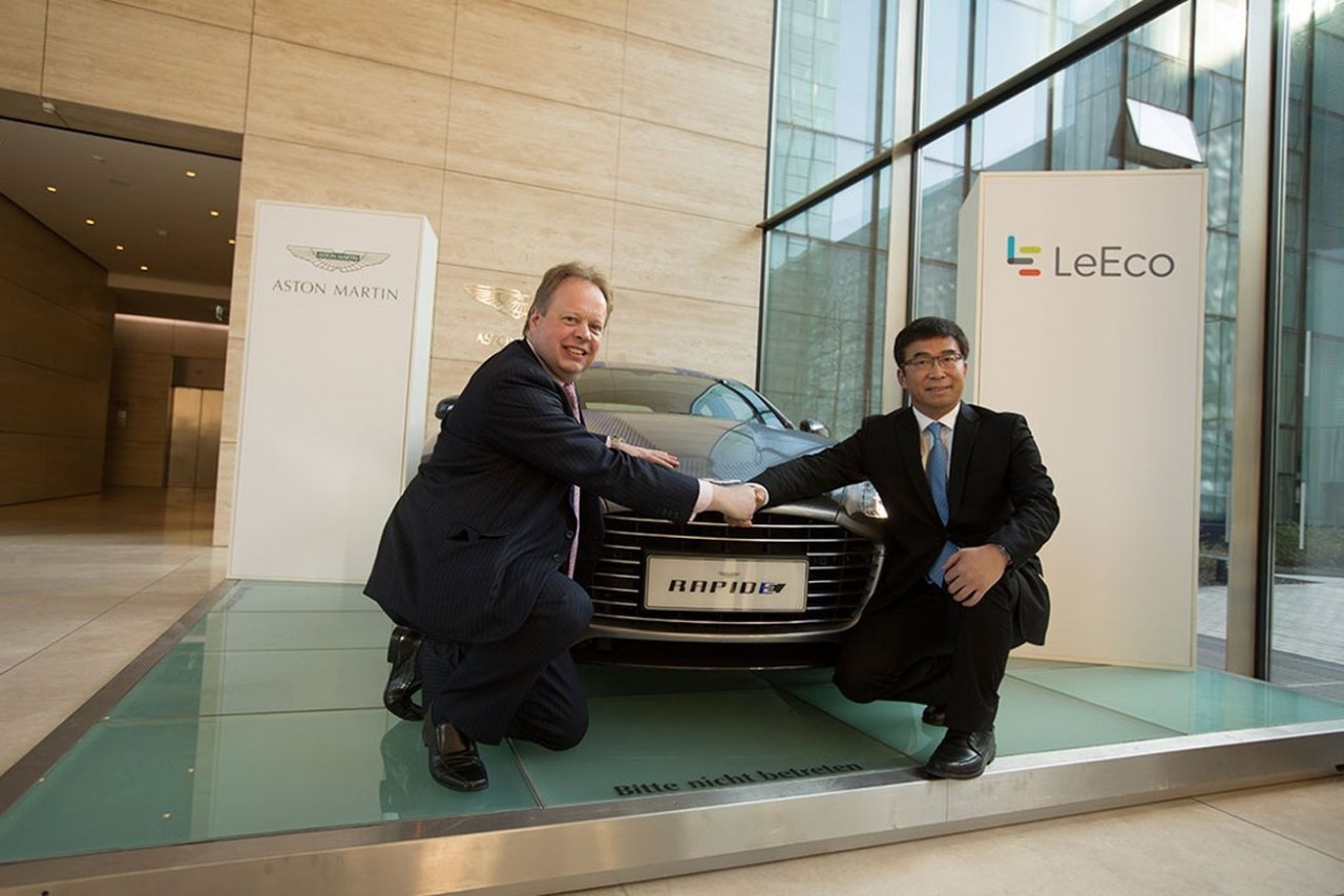 Aston Martin und LeEco bauen Elektro Auto