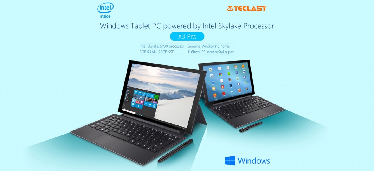 Teclast X3 Pro: Leistungsstarkes Core M Tablet