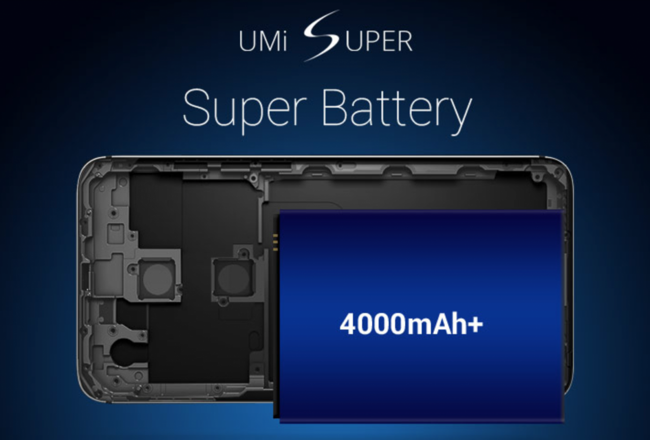 UMi Super bekommt 4.000mAh Akku