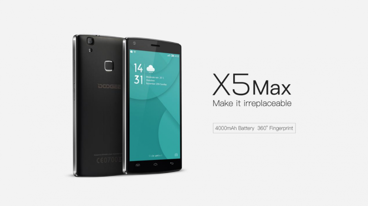 Doogee X5 Max angekündigt