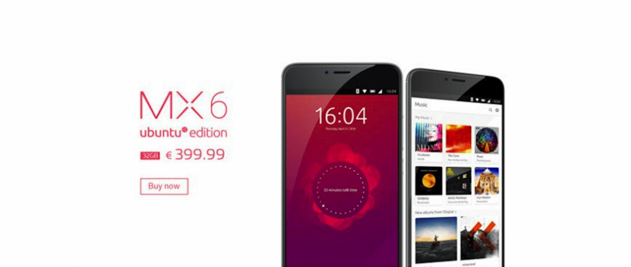 Meizu MX6 Ubuntu Edition geleaked