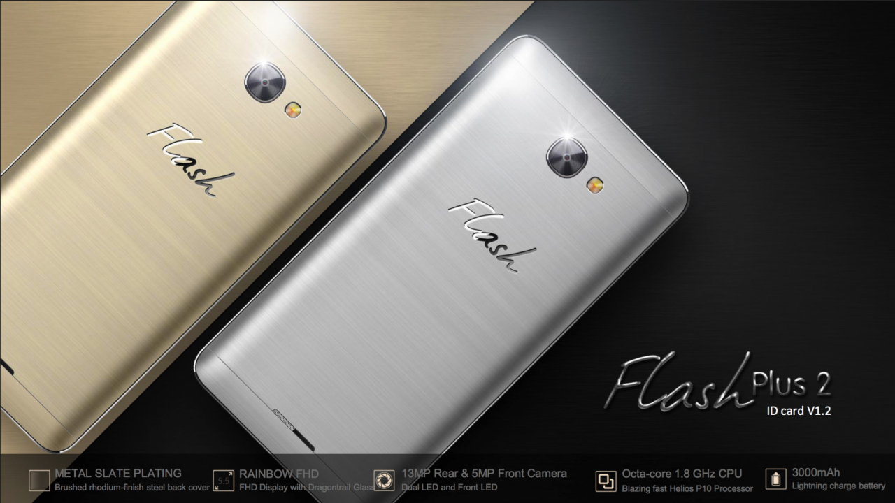 Flash Plus 2: Interessant ausgestattetes Mittelklasse Smartphone