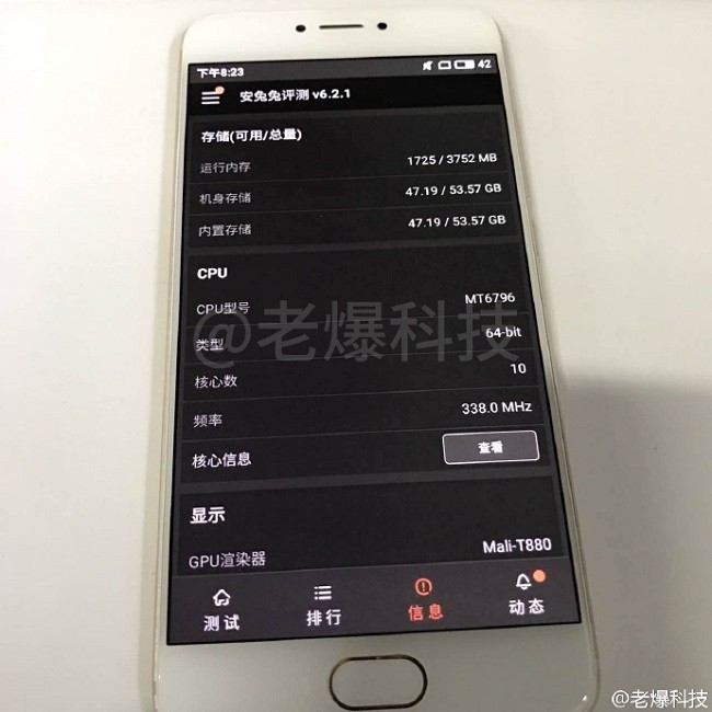 Meizu Pro 6S mit MT6796 SoC gesichtet