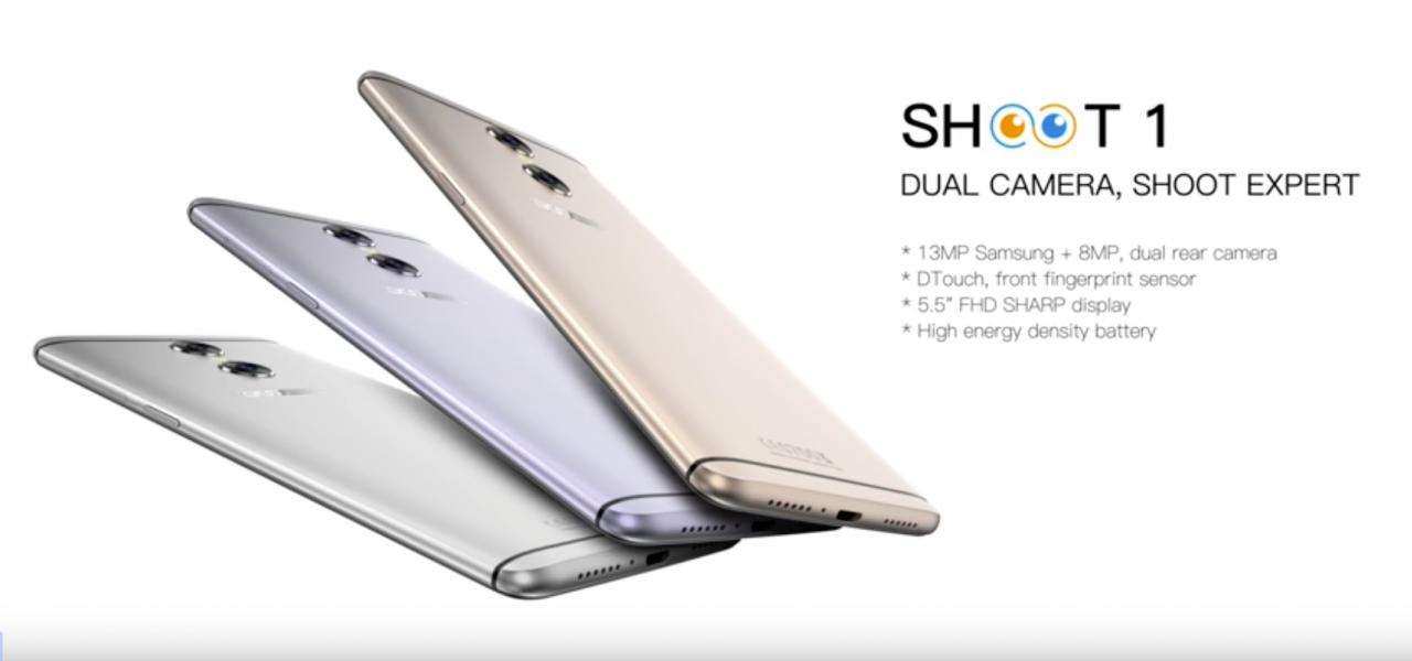 Doogee Shoot 1: Noch ein Dual Kamera China-Handy