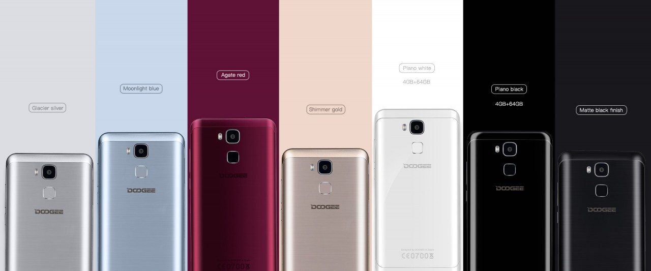 Doogee Y6: Neue Farben