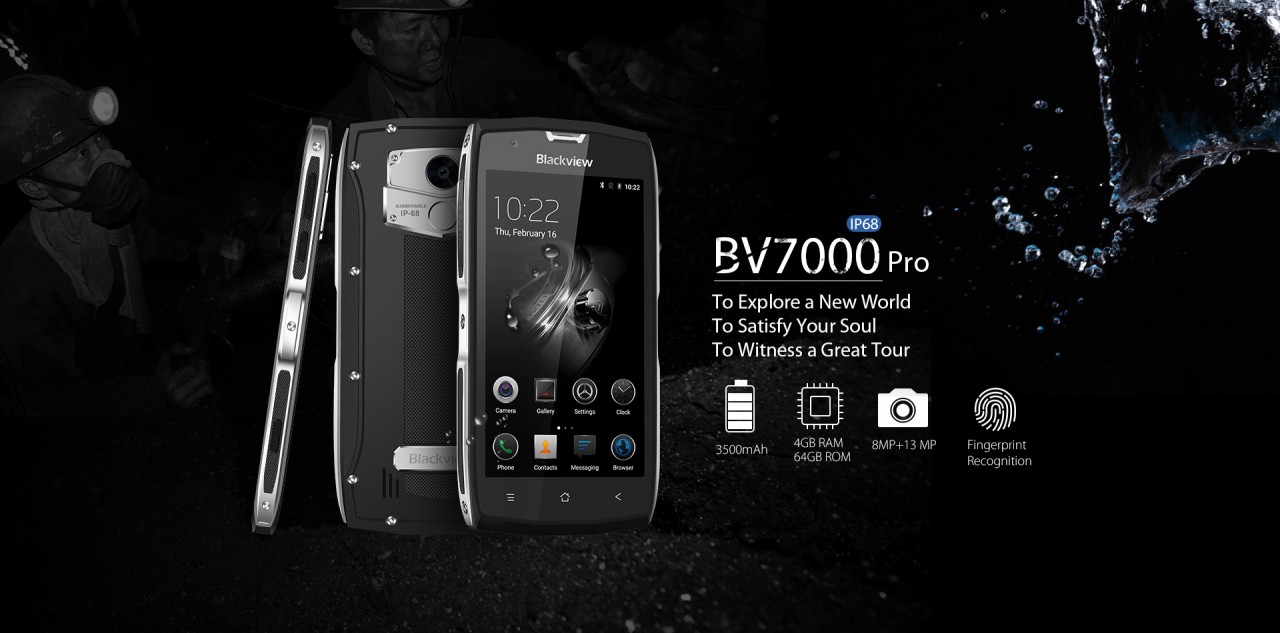 Blackview BV7000 Pro enthüllt