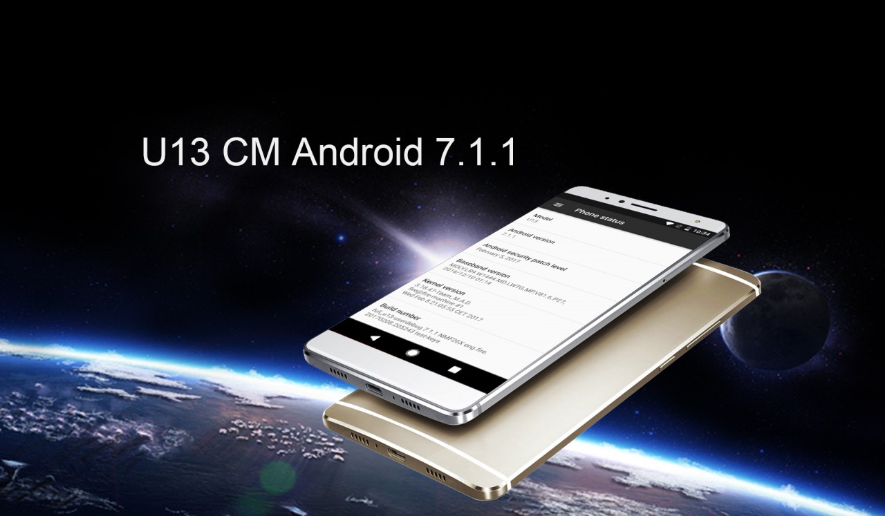 Oukitel U13 bekommt Android 7.1.1