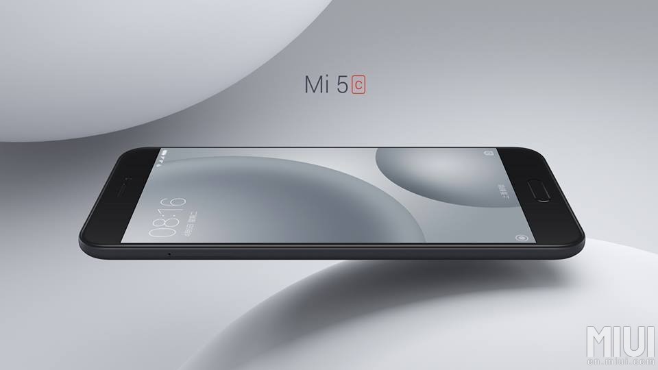 Xiaomi Mi 5c vorgestellt