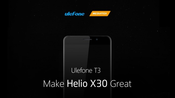 Ulefone T3 mit Helio X30