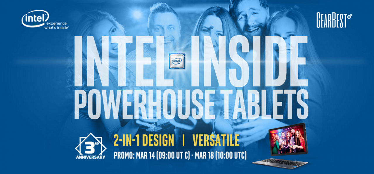 Gearbest "Intel Inside" Deals