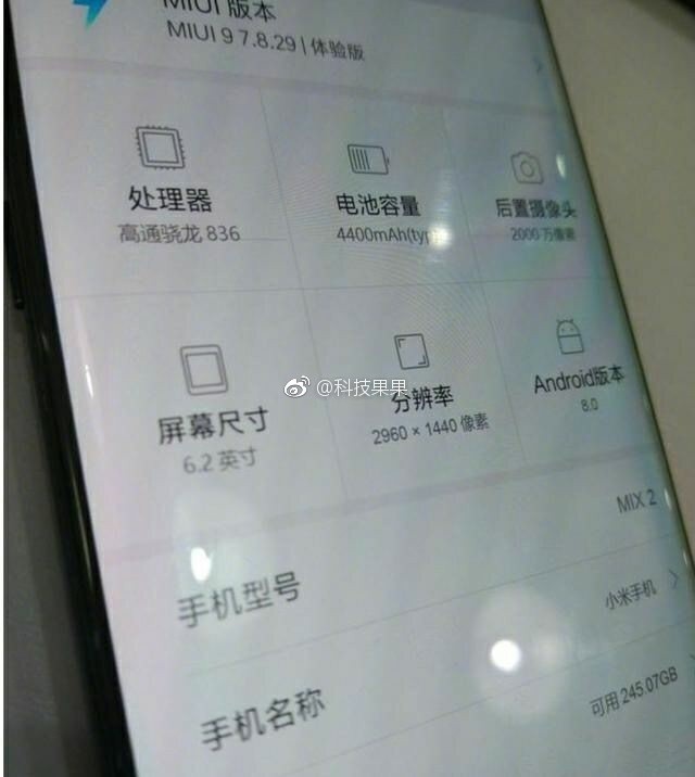 Xiaomi Mi Mix 2