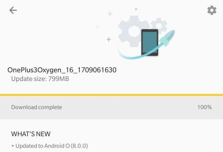 Android 8 Oreo für das OnePlus 3