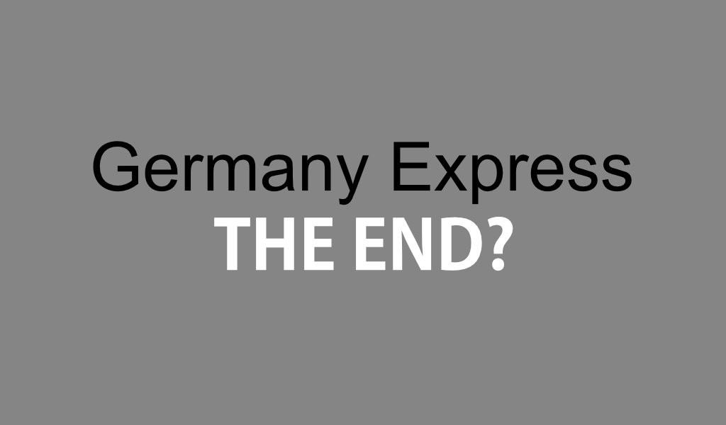 Das Ende von Germany Express?
