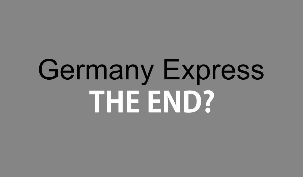Das Ende von Germany Express?