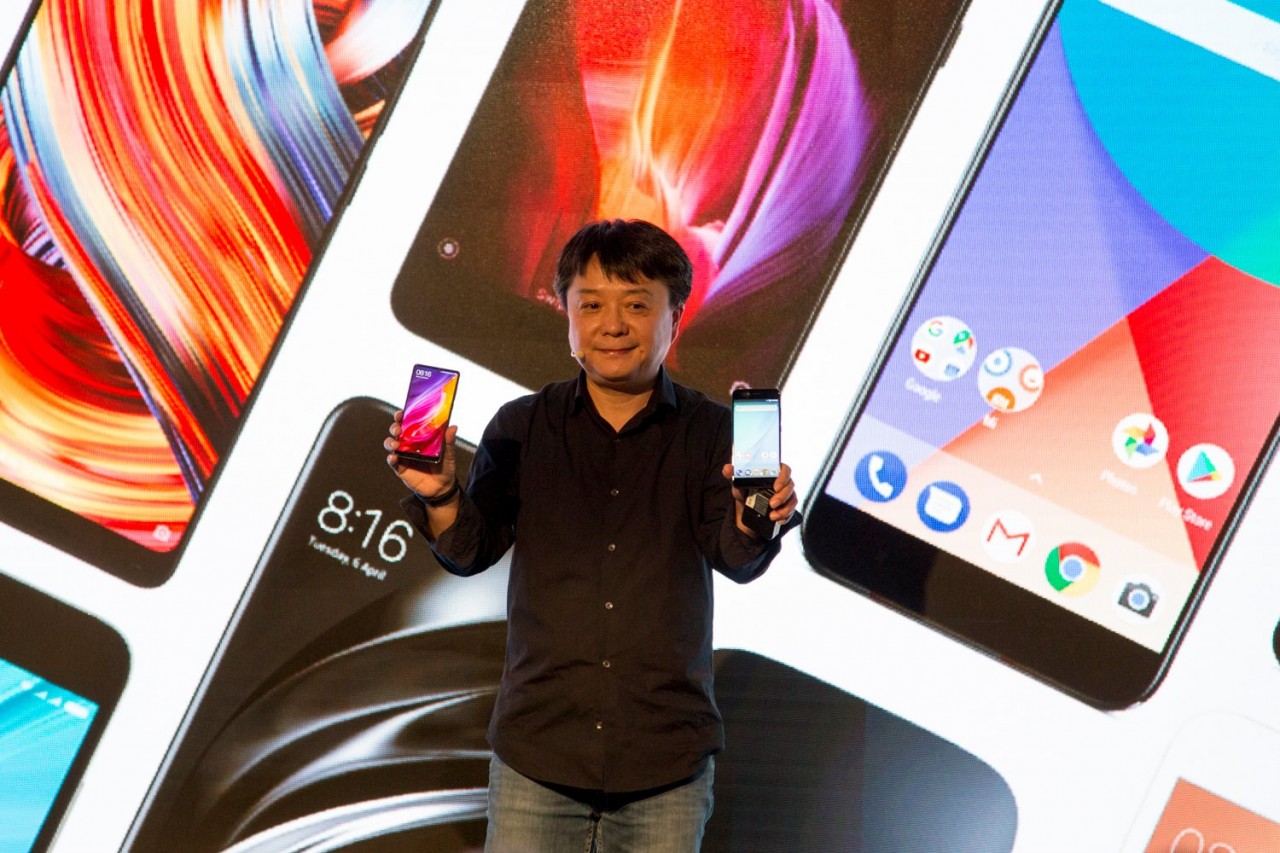 Xiang Wang auf dem Xiaomi Spanien Launch