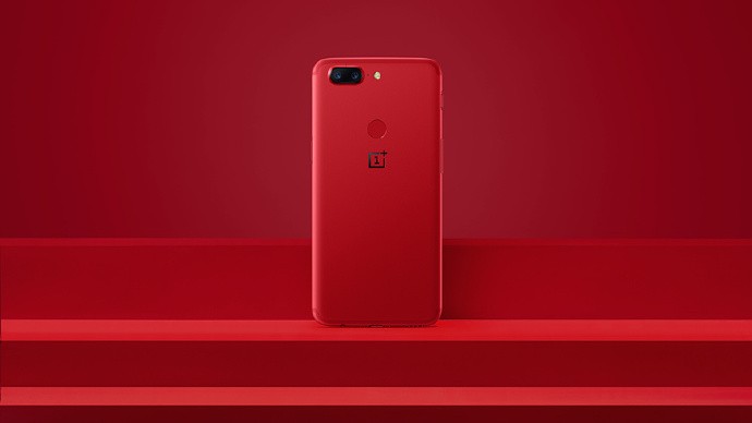 OnePlus 5T "Lava Red"