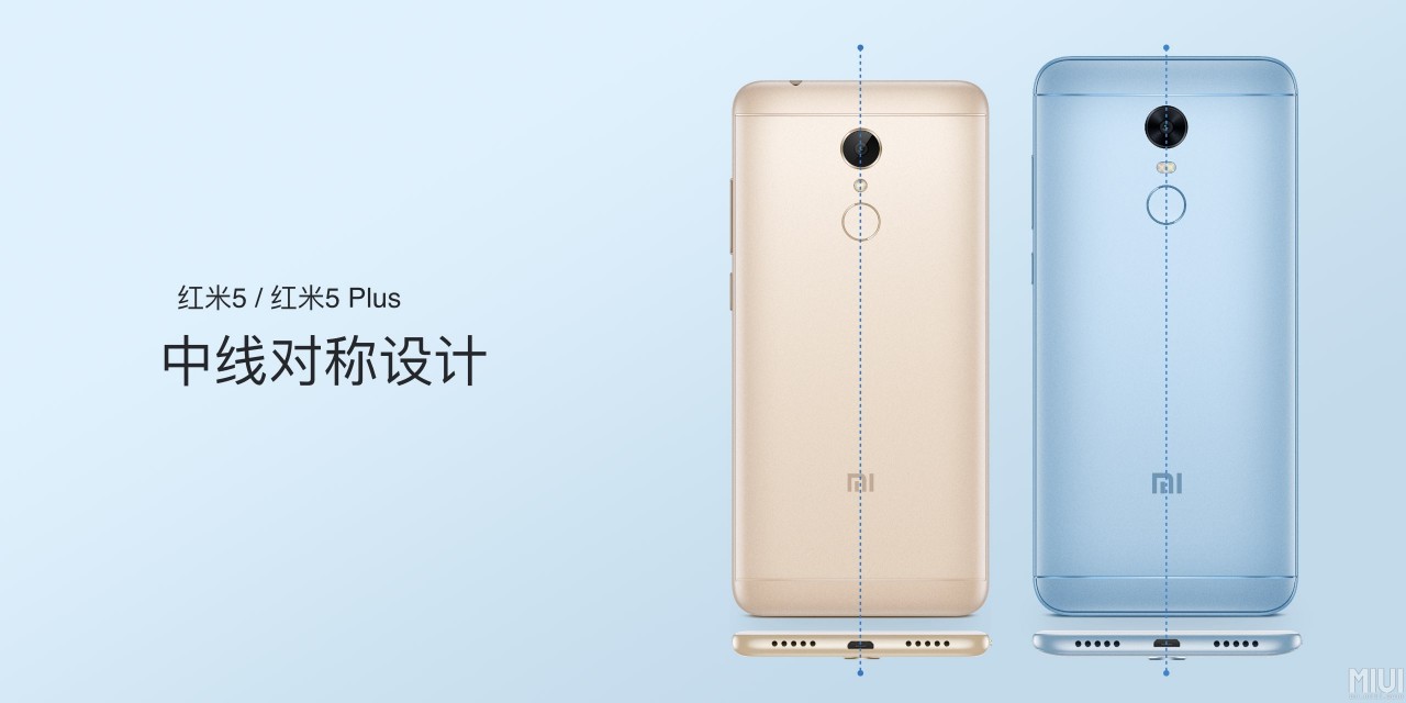 Xiaomi Redmi 5 und Redmi 5 Plus im Größenvergleich