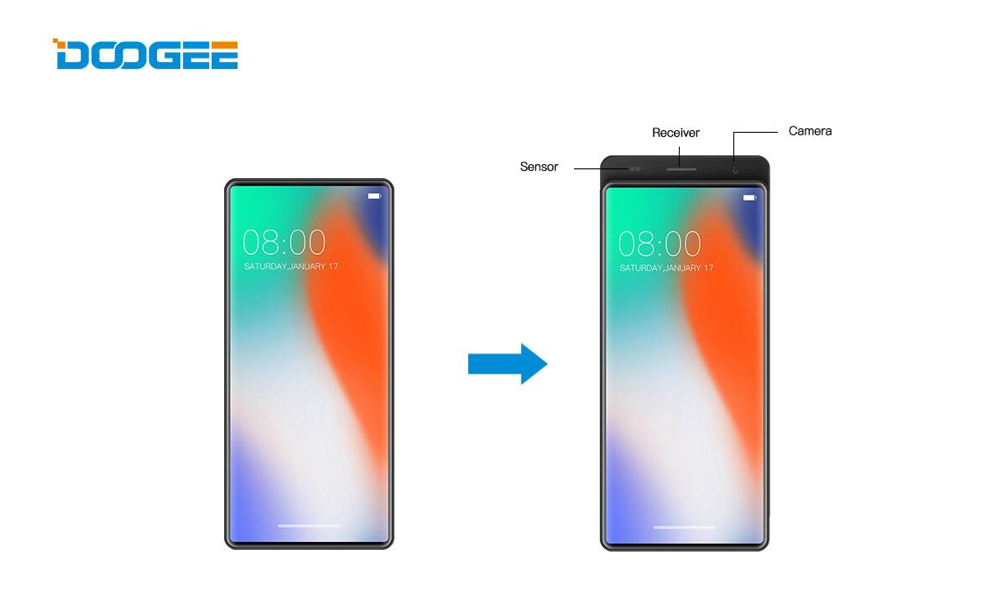 Doogee Slide Screen