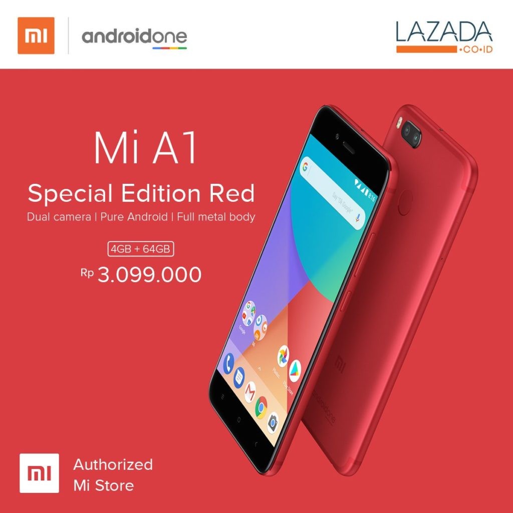 Xiaomi Mi A1 Special Edition in Rot