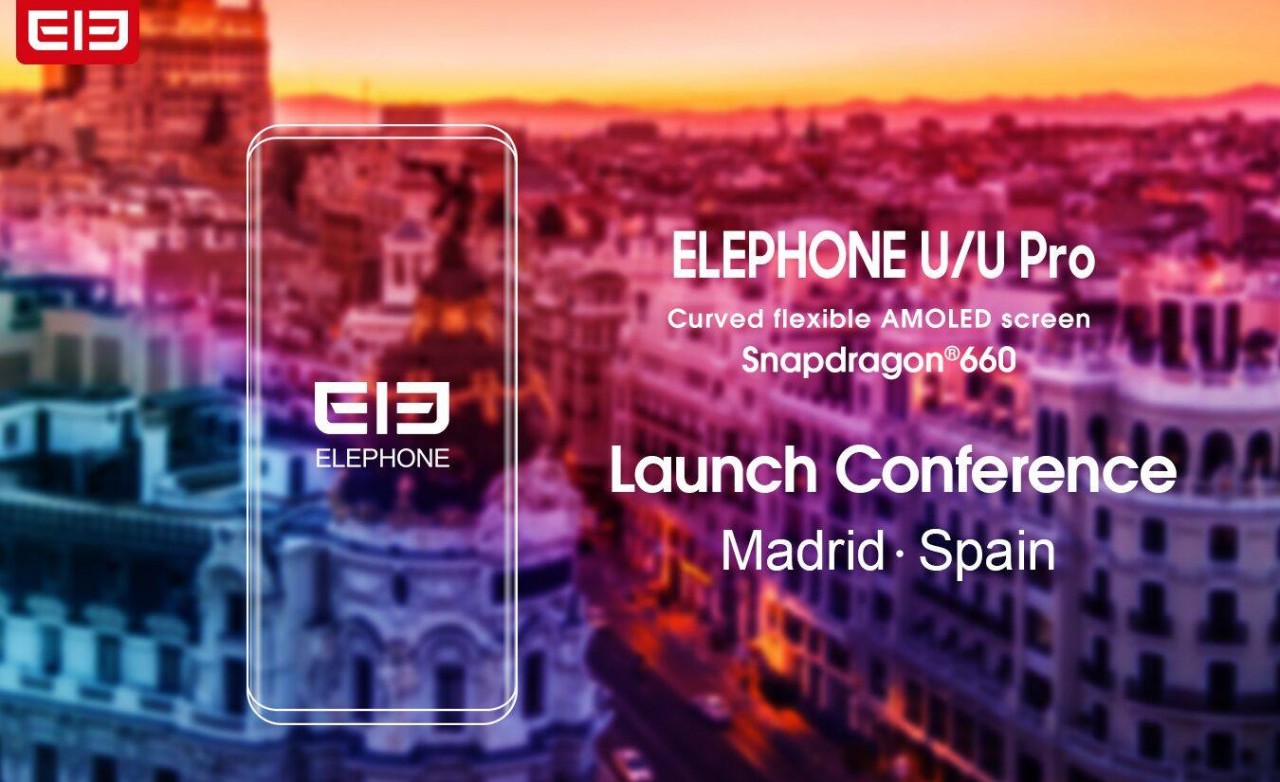 Elephone U / U Pro Launch Teaser