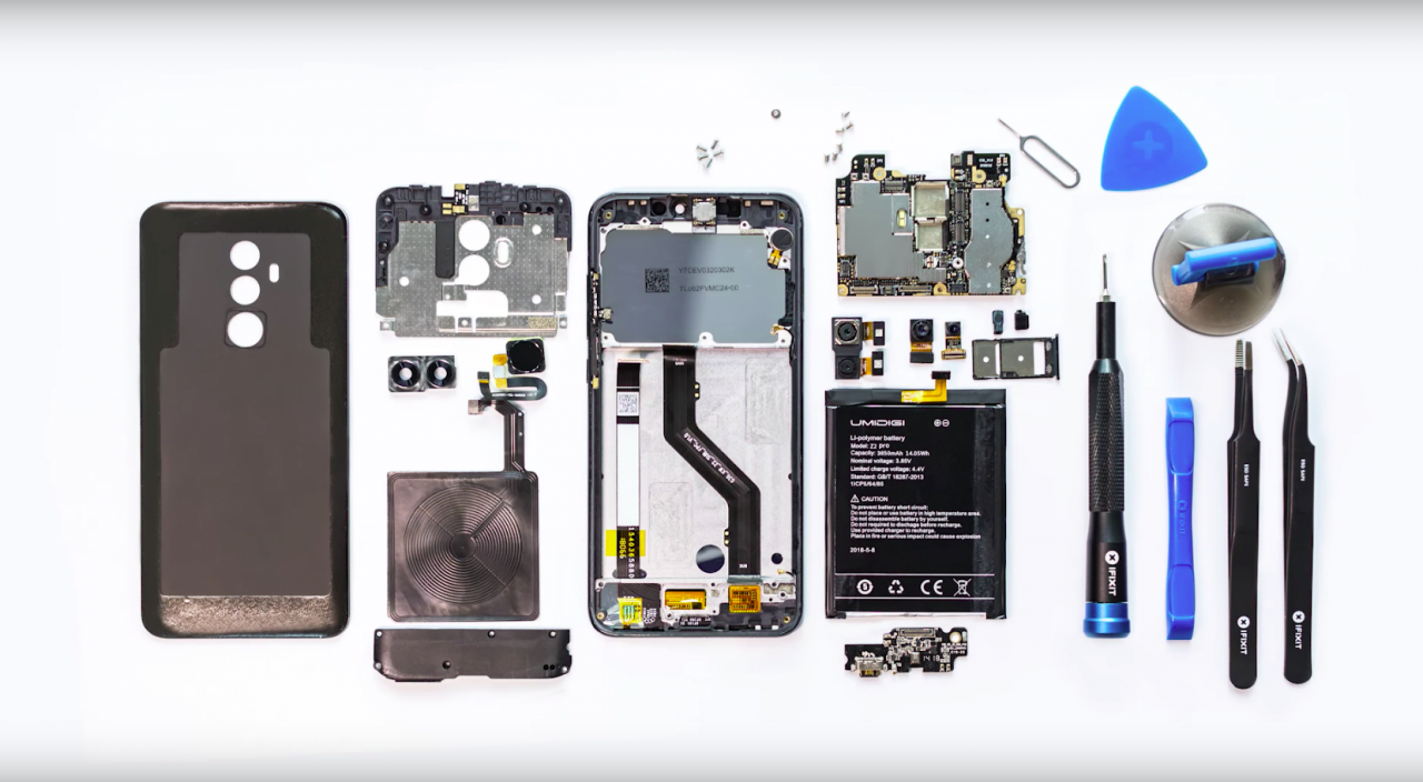 umidigi z2 pro teardown