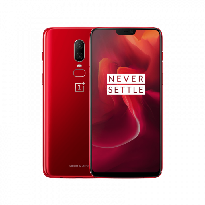 OnePlus 6 in Rot