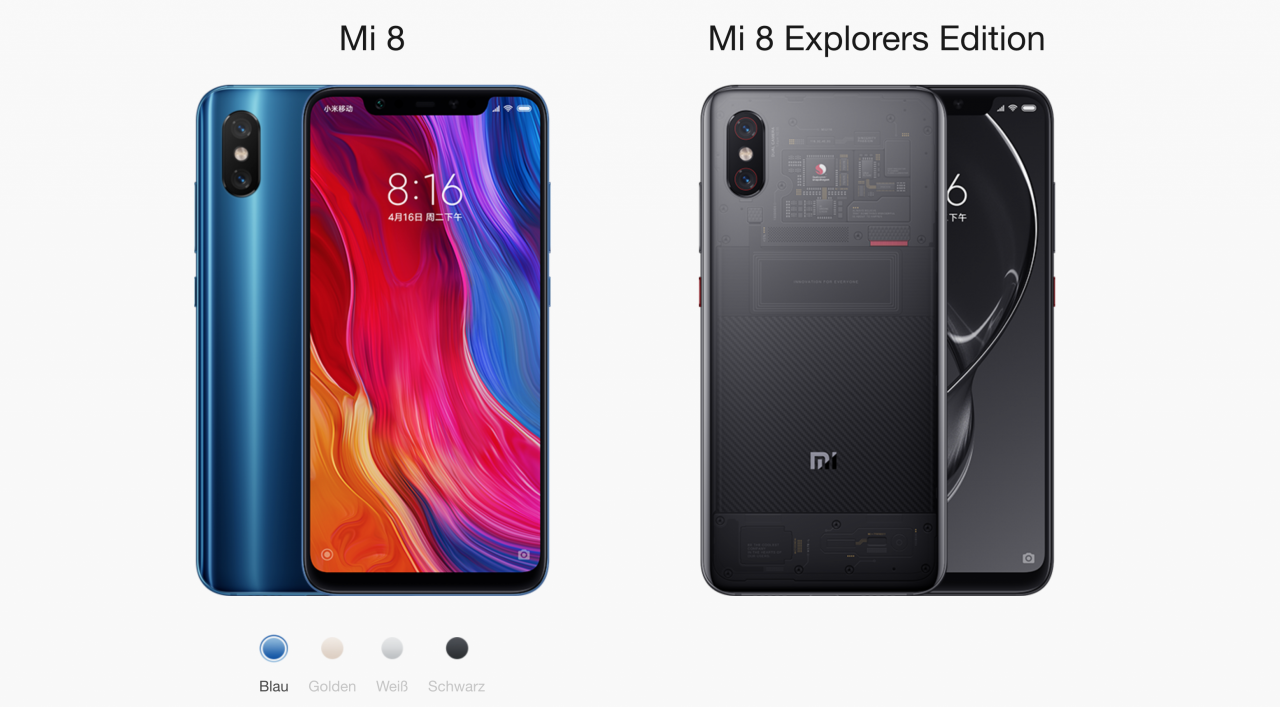 xiaomi-mi8-varianten