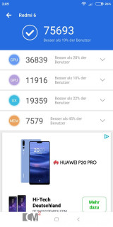 Xiaomi Redmi 6 Antutu