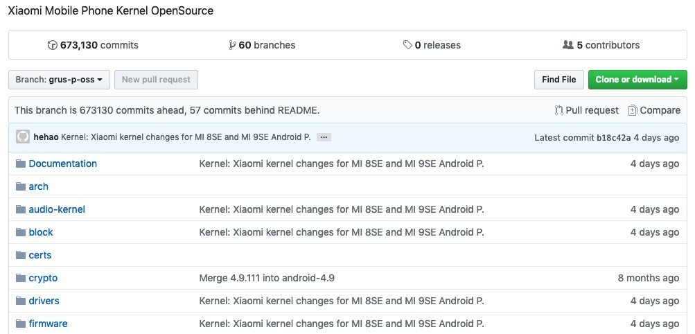 xiaomi-kernel-source