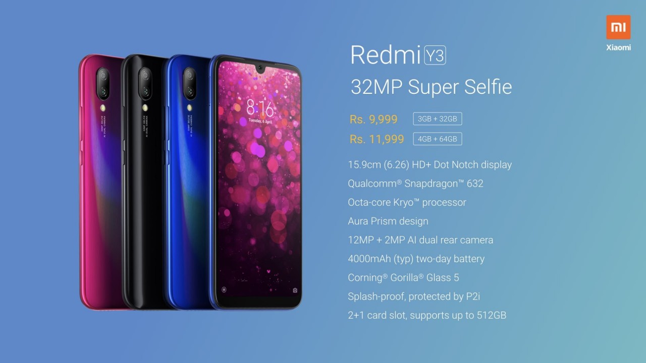 redmi-y3