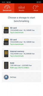 Oppo Reno Ace RAM Benchmark