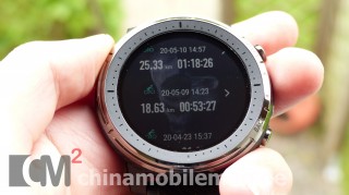 amazfit stratos 3 training