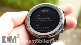 amazfit stratos 3 schlaftracking