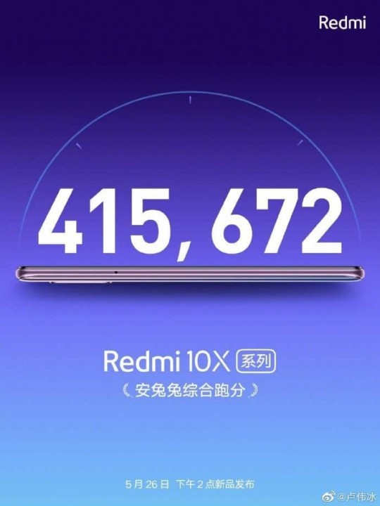 Redmi 10X Antutu Benchmark