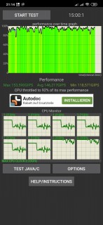 xiaomi mi note 10 lite throttle test