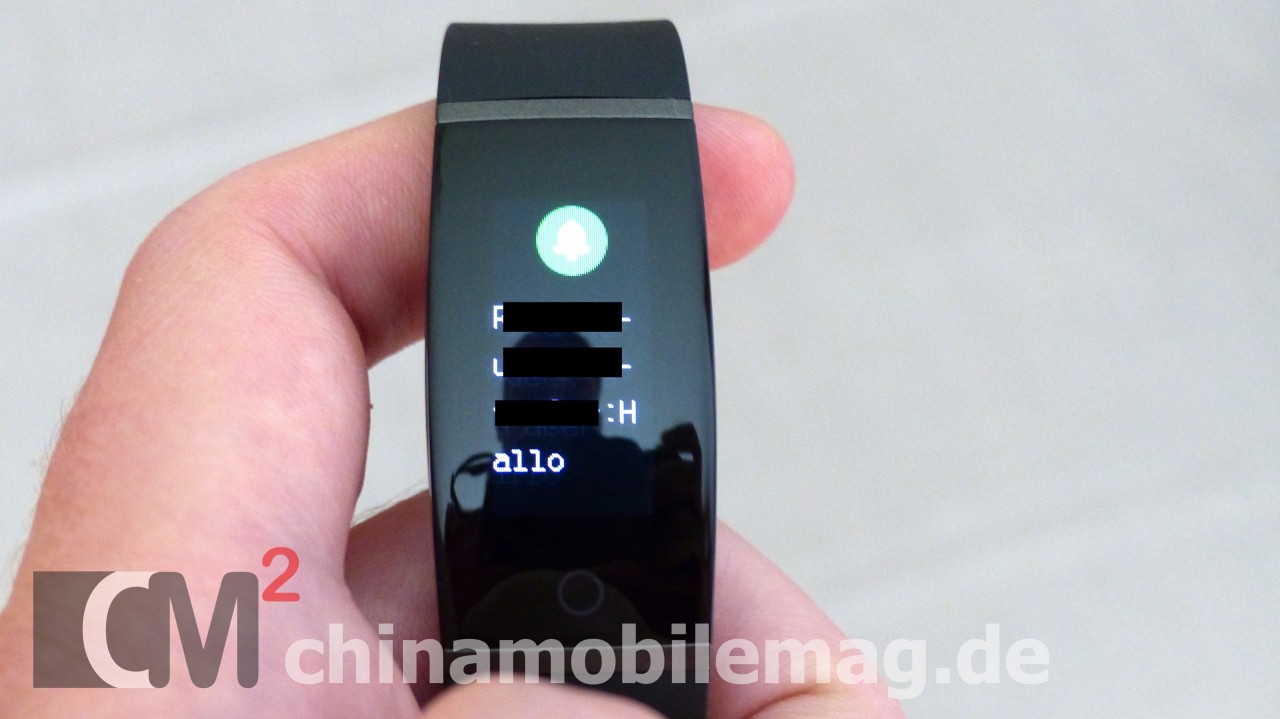 realme band push benachrichtigungen