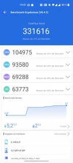 oneplus nord benchmarks