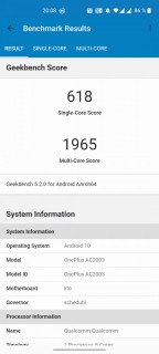 oneplus nord benchmarks