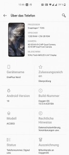 oneplus nord software