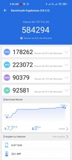 xiaomi mi 10t benchmarks