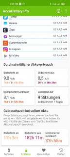 xiaomi mi 10t akkulaufzeit