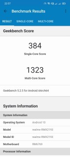 realme 7i benchmarks